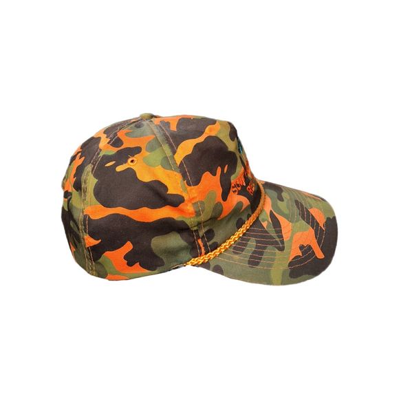 Vintage Southern Scrap Recycling Duck Camo Hat - Picture 3 of 6